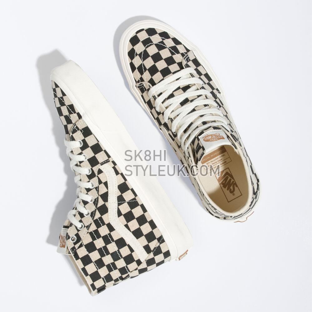 Vans Eco Theory SK8-Hi Tapered Mens Womens - Eco Theory Checkerboard VN0A5KRU705 Shoes