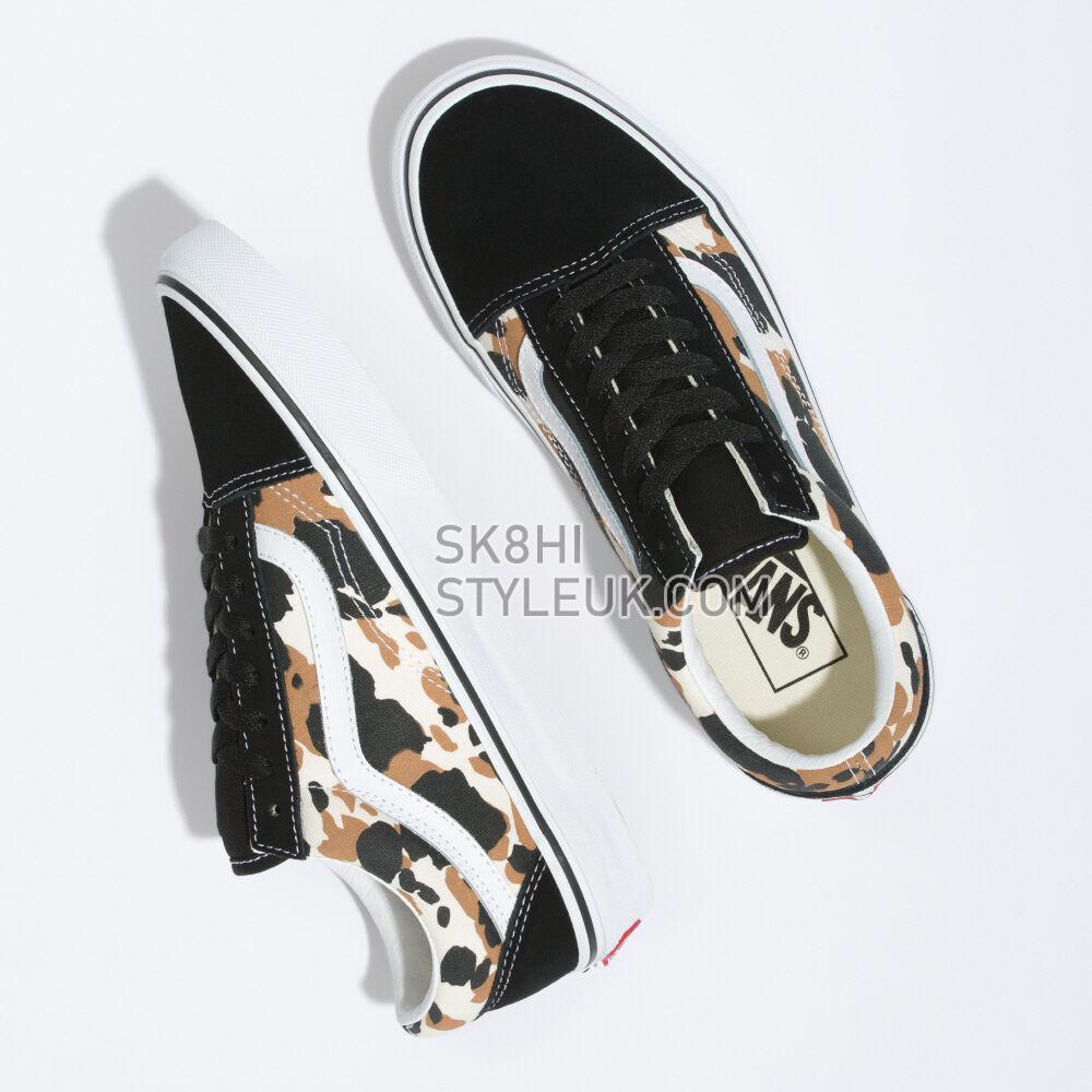 Vans Cow Multi Color Old Skool Mens Womens - Cow Multi Color VN0A5KRSMUL Shoes