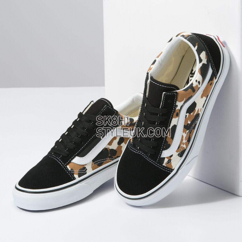 Vans Cow Multi Color Old Skool Mens Womens - Cow Multi Color VN0A5KRSMUL Shoes