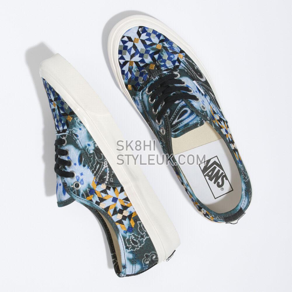 Vans Anaheim Factory Mixed Mosaic Authentic 44 DX Mens Womens - Anaheim Factory Mixed Mosaic Black VN0A54F2BLK Shoes