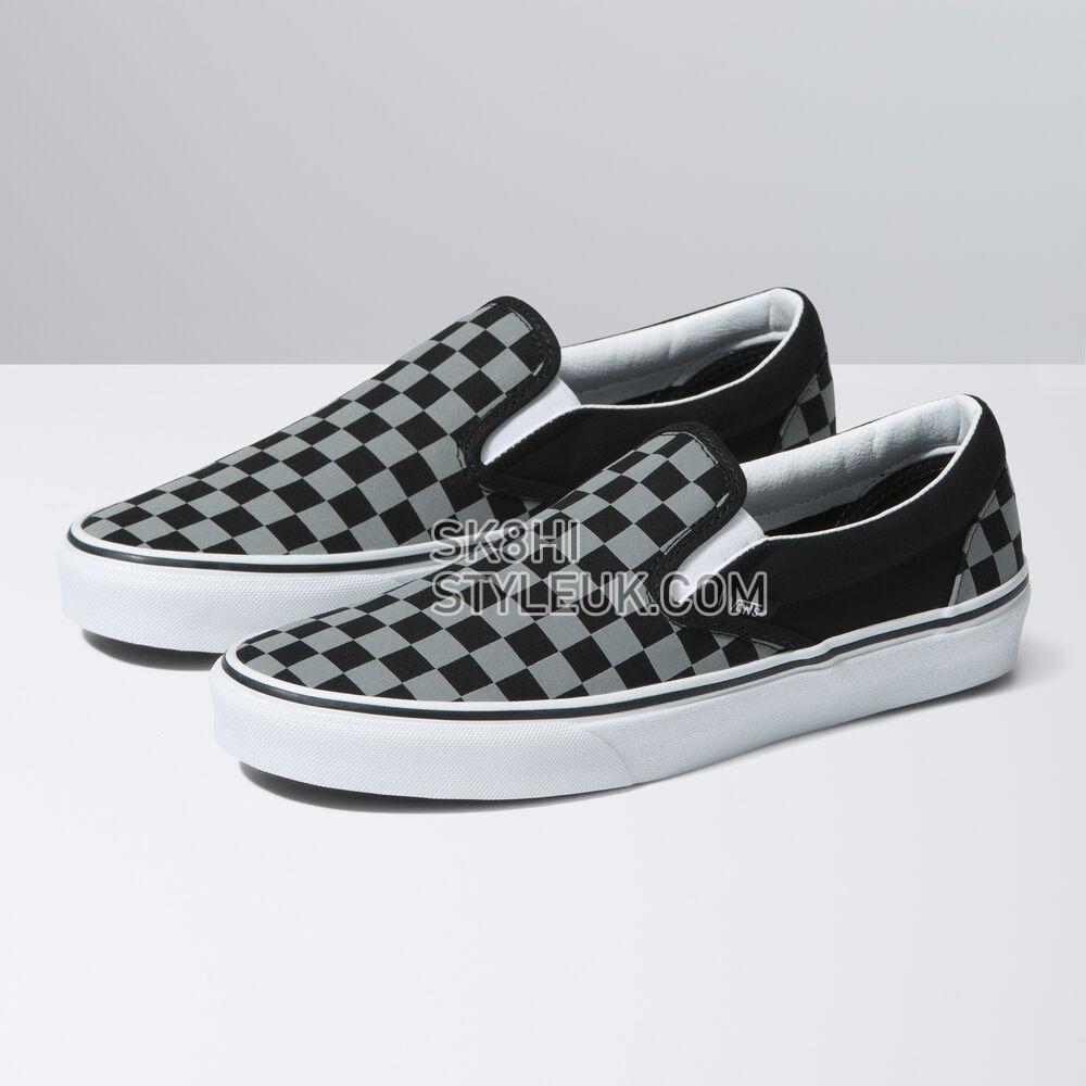 Vans Classic Slip-On Mens Womens - Cosmic Check Reflective VN0A5JMHB9J Shoes