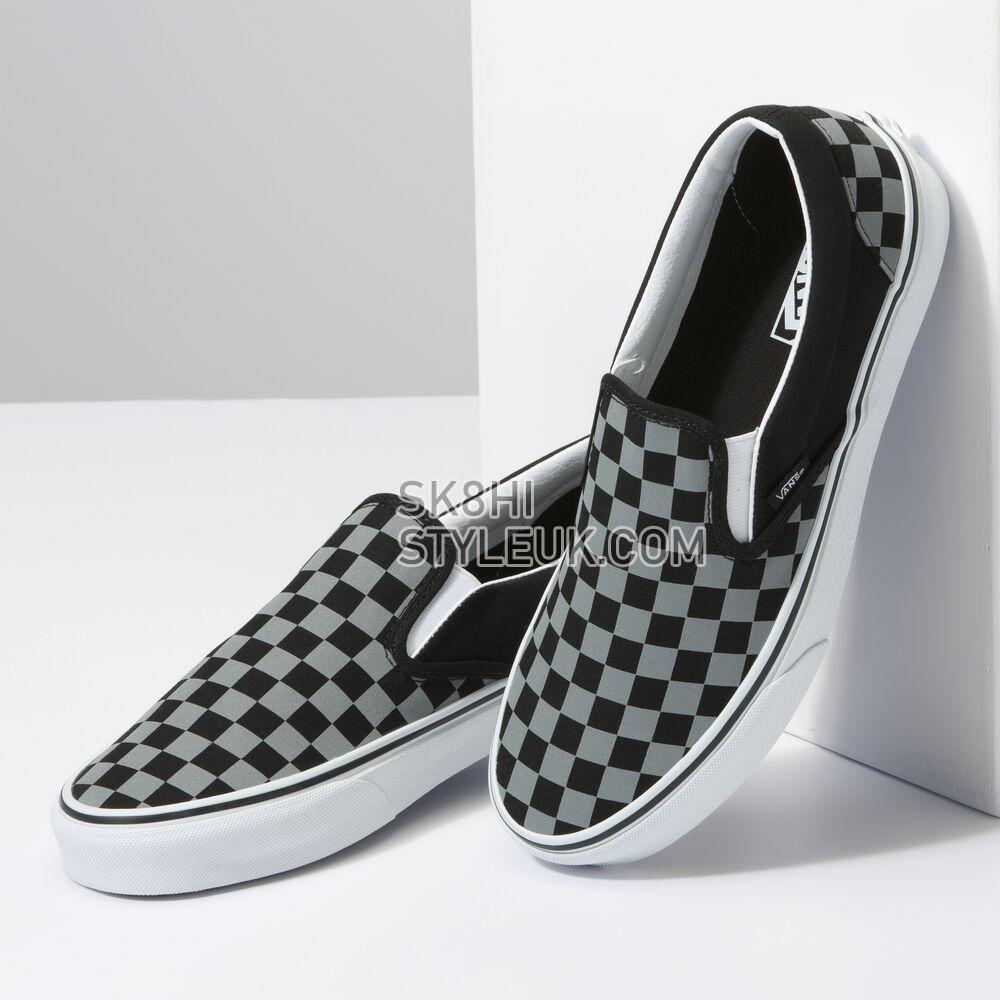 Vans Classic Slip-On Mens Womens - Cosmic Check Reflective VN0A5JMHB9J Shoes