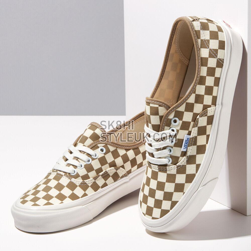 Vans Anaheim Factory Authentic 44 DX Mens Womens - Anaheim Factory Checkerboard Cornstalk VN0A5KX4SQ7 Shoes