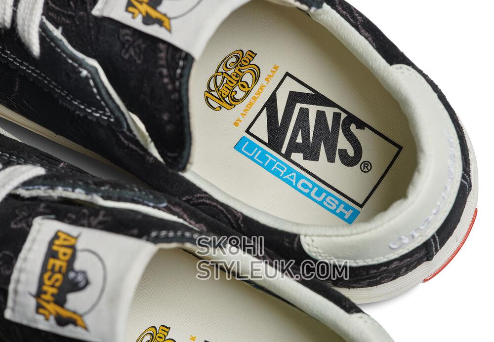 Vans X Anderson .Paak E .Paak Sport DX Mens Womens - Anderson Paak Black/Paisley VN0000SUBKW Shoes