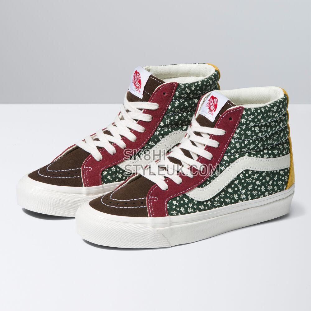 Vans Anaheim Factory Sk8-Hi 38 DX Mens Womens - Anaheim Factory Og Cord/Floral Multi VN0A5KRT448 Shoes