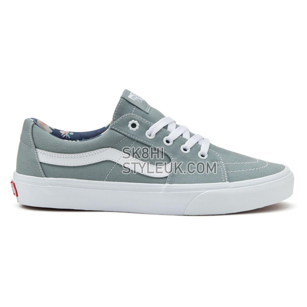 Vans Smell The Flowers Sk8-Low Mens Womens - (Smell The Flowers) Green Milieu/True White VN0A4UUKB7P Shoes