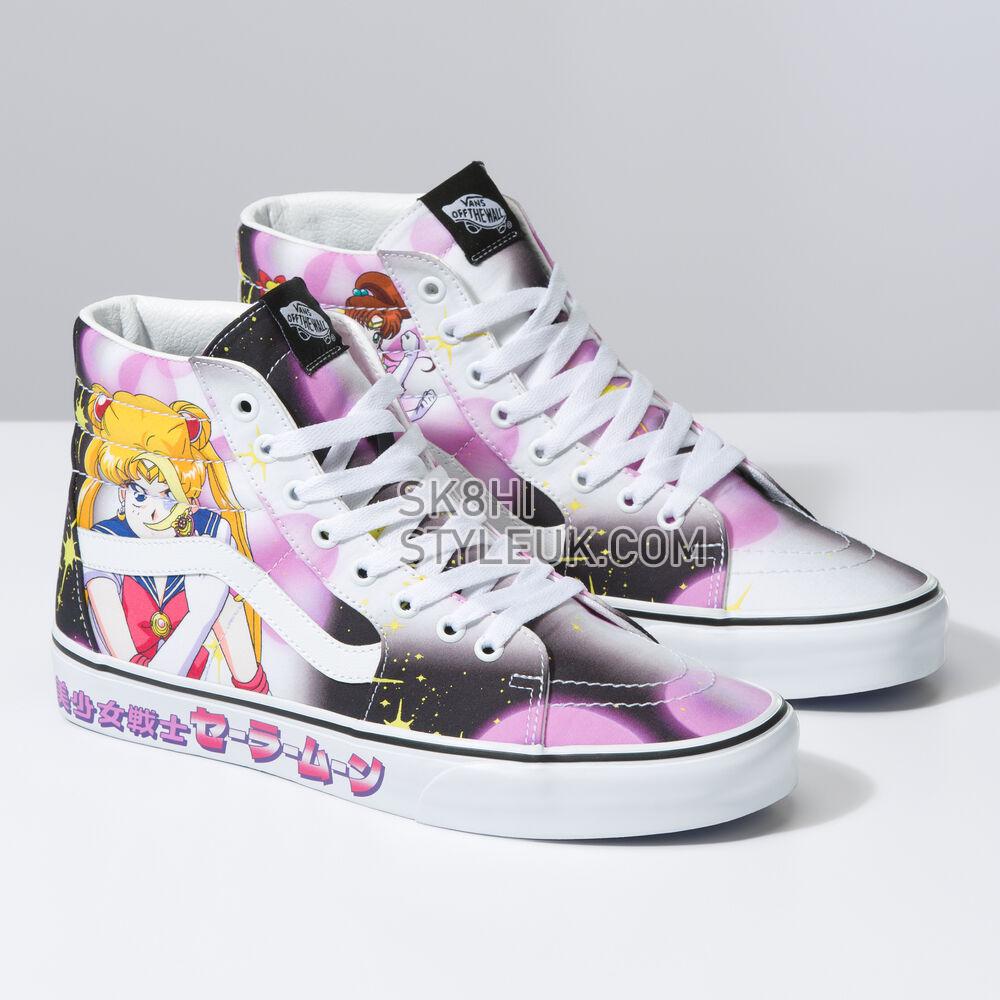 Vans x Sailor Moon Sk8-Hi Mens Womens - Pretty Guardian Sailor Moon Black/Pink VN0A7Q5NB9P Shoes