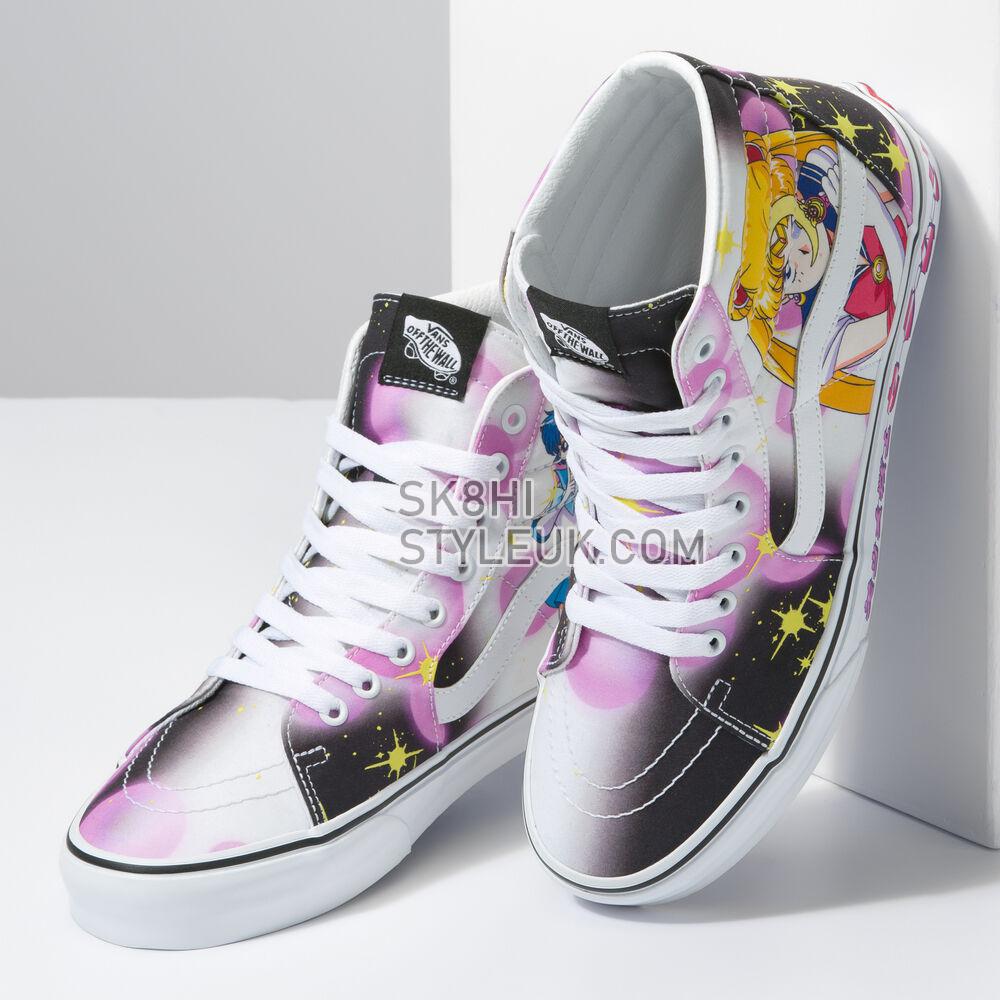 Vans x Sailor Moon Sk8-Hi Mens Womens - Pretty Guardian Sailor Moon Black/Pink VN0A7Q5NB9P Shoes