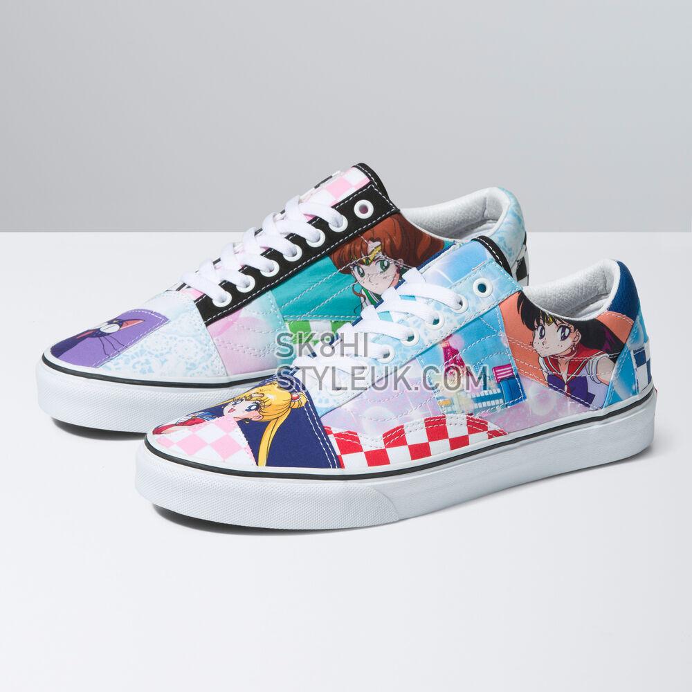 Vans x Sailor Moon Old Skool Patchwork Mens Womens - Pretty Guardian Sailor Moon Multi VN0005U7448 Shoes