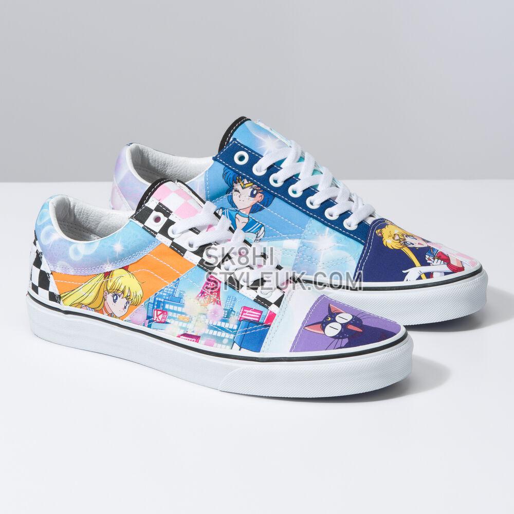 Vans x Sailor Moon Old Skool Patchwork Mens Womens - Pretty Guardian Sailor Moon Multi VN0005U7448 Shoes