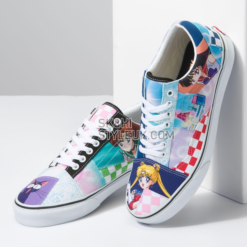 Vans x Sailor Moon Old Skool Patchwork Mens Womens - Pretty Guardian Sailor Moon Multi VN0005U7448 Shoes