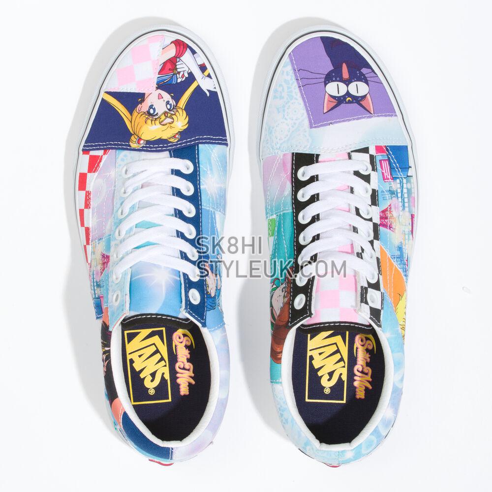 Vans x Sailor Moon Old Skool Patchwork Mens Womens - Pretty Guardian Sailor Moon Multi VN0005U7448 Shoes