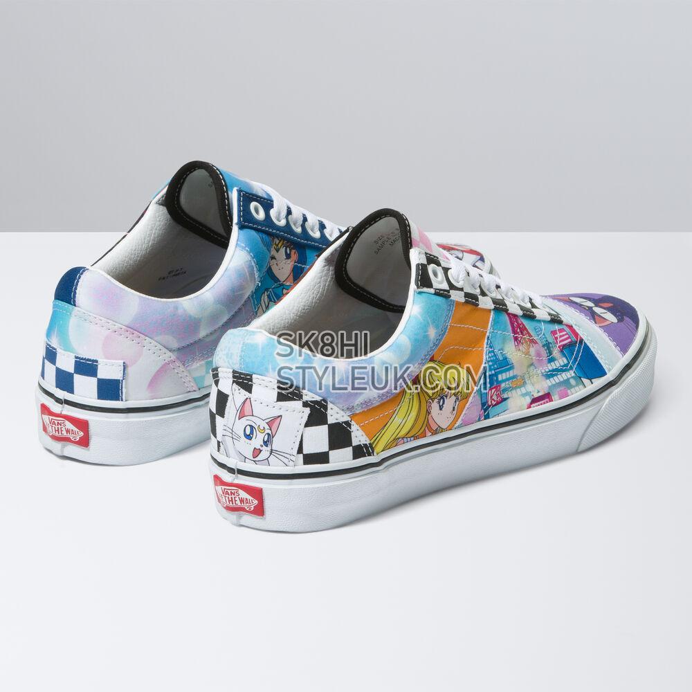 Vans x Sailor Moon Old Skool Patchwork Mens Womens - Pretty Guardian Sailor Moon Multi VN0005U7448 Shoes