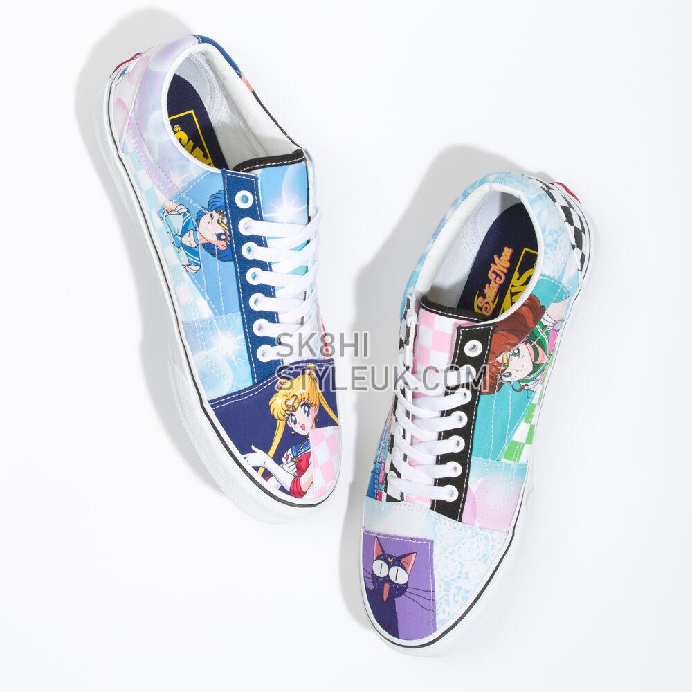 Vans x Sailor Moon Old Skool Patchwork Mens Womens - Pretty Guardian Sailor Moon Multi VN0005U7448 Shoes