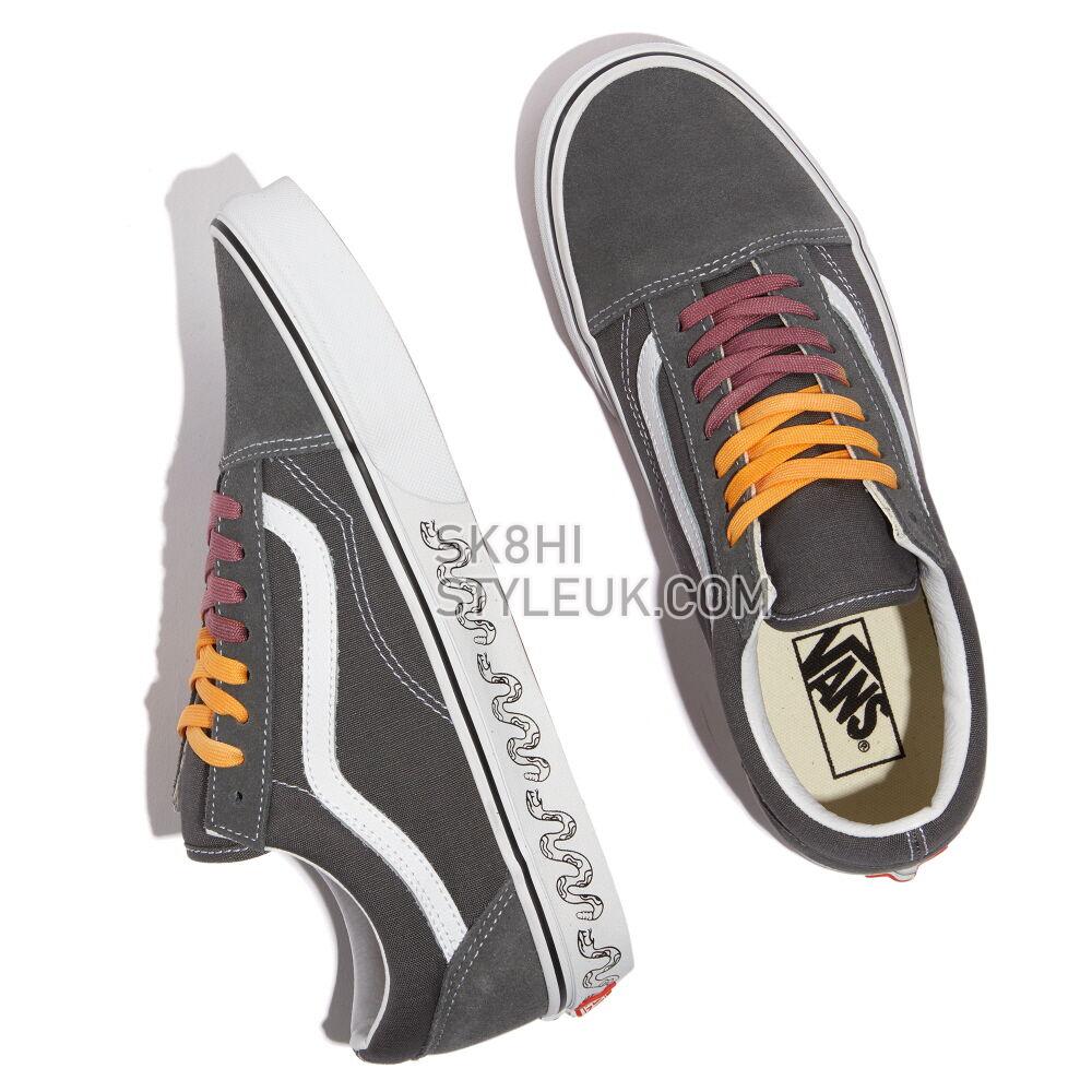 Vans Cultivate Care Old Skool Mens Womens - (Uv Dreams) Pewter/True White VN0A5KRFB60 Shoes