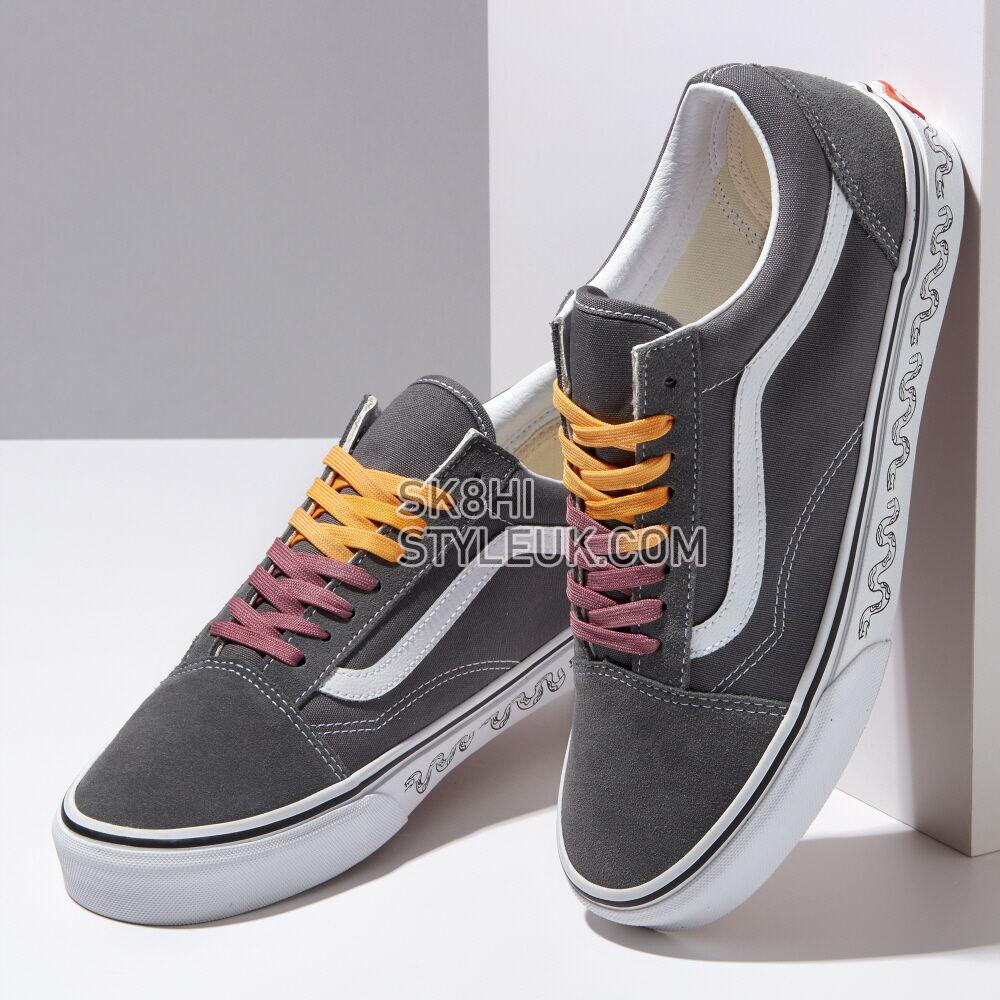 Vans Cultivate Care Old Skool Mens Womens - (Uv Dreams) Pewter/True White VN0A5KRFB60 Shoes