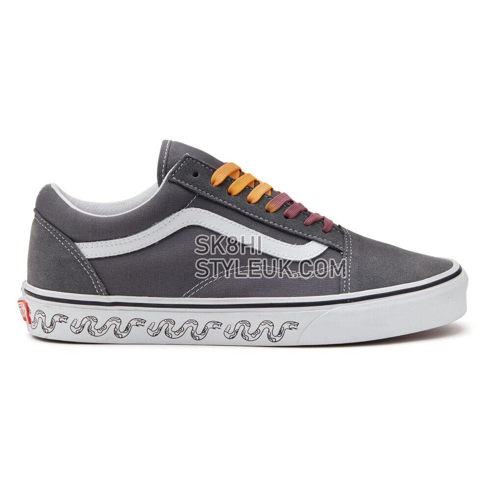 Vans Cultivate Care Old Skool Mens Womens - (Uv Dreams) Pewter/True White VN0A5KRFB60 Shoes