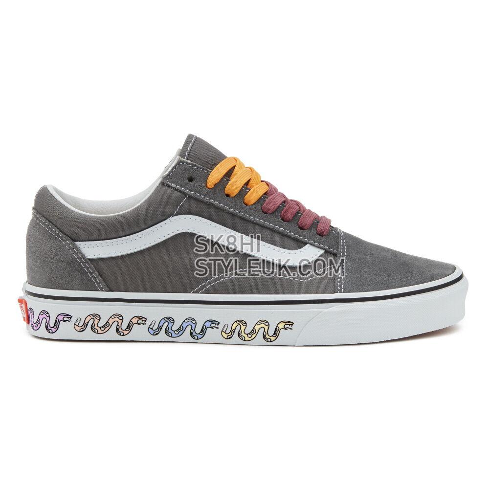 Vans Cultivate Care Old Skool Mens Womens - (Uv Dreams) Pewter/True White VN0A5KRFB60 Shoes