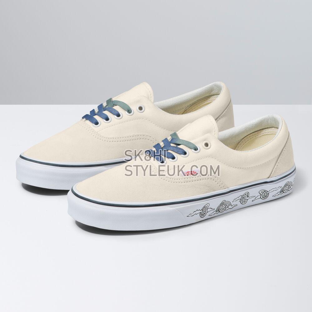 Vans Pig Suede Era Mens Womens - (Uv Dreams) Blanc De Blanc/True White VN0A5JMLB35 Shoes