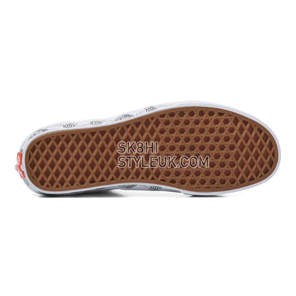 Vans Pig Suede Era Mens Womens - (Uv Dreams) Blanc De Blanc/True White VN0A5JMLB35 Shoes