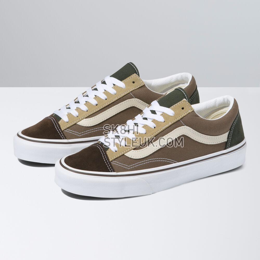 Vans Style 36 Mens Womens - (Color Block) Demitasse/Multi VN0A54F6B91 Shoes