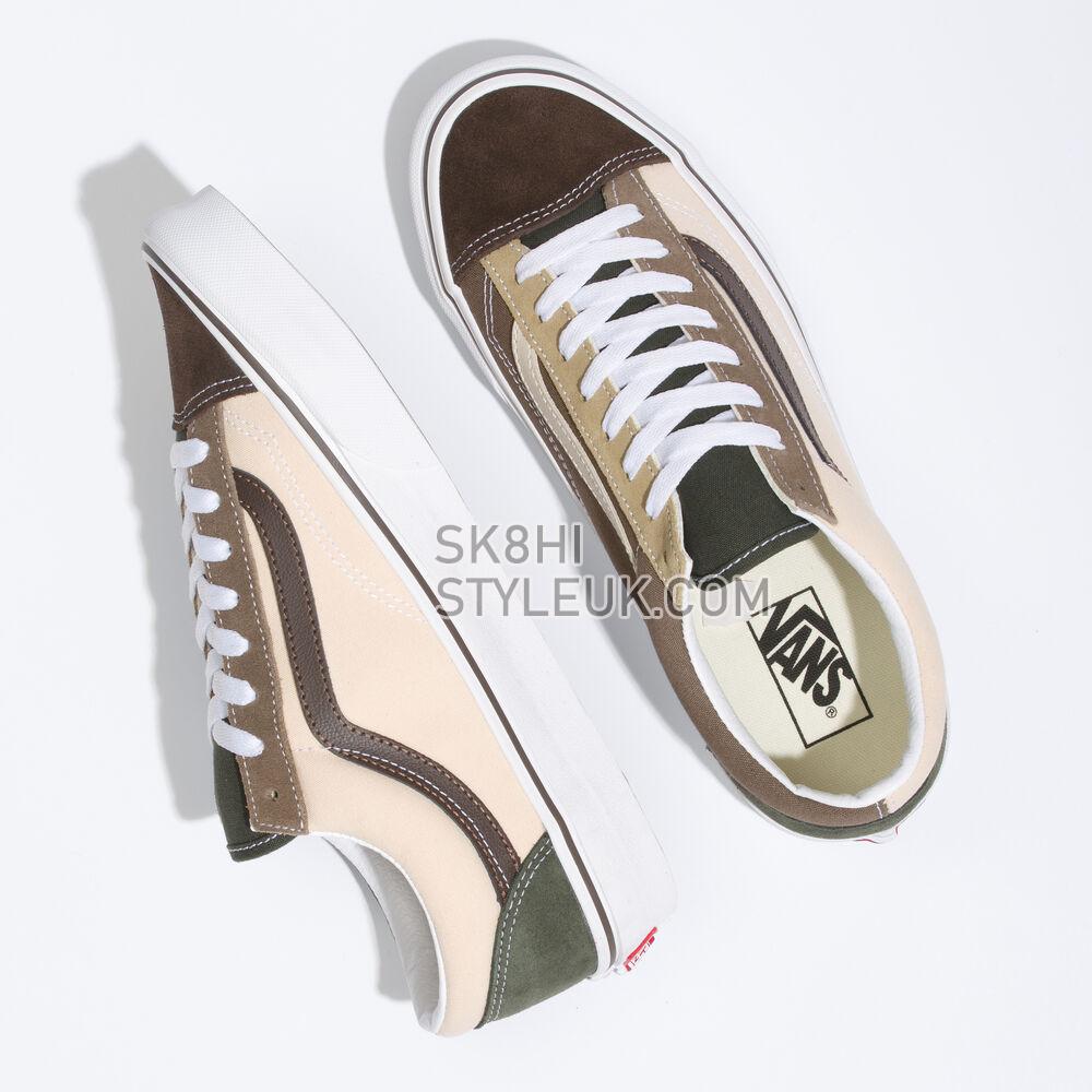 Vans Style 36 Mens Womens - (Color Block) Demitasse/Multi VN0A54F6B91 Shoes