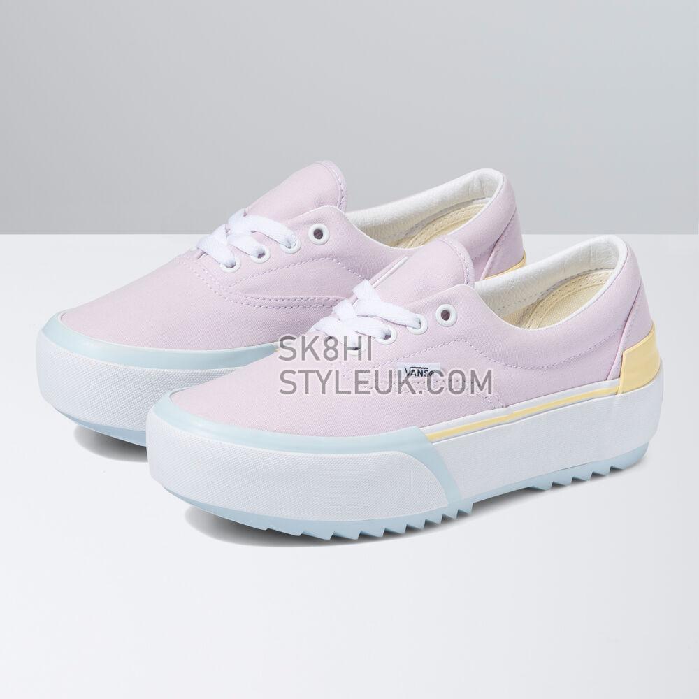 Vans Pastel Era Stacked Mens Womens - (Pastel) Multi/True White VN0A4BTO24D Shoes