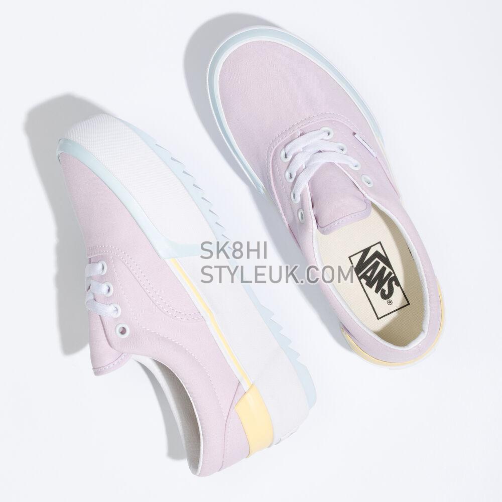 Vans Pastel Era Stacked Mens Womens - (Pastel) Multi/True White VN0A4BTO24D Shoes