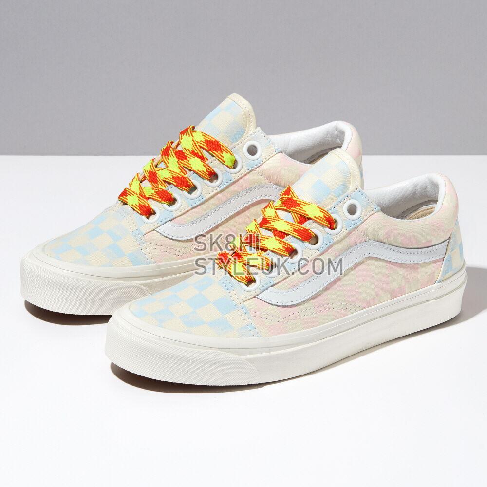 Vans Anaheim Factory Old Skool 36 DX Mens Womens - (Anaheim Factory) Og Wash/Checkerboard VN0A54F3B37 Shoes