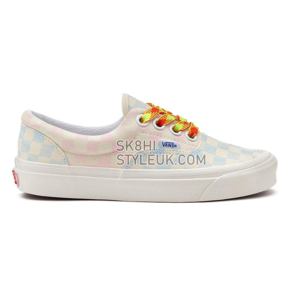 Vans Anaheim Factory Era 95 DX Mens Womens - (Anaheim Factory) Og Wash/Checkerboard VN0A7Q5ZB37 Shoes