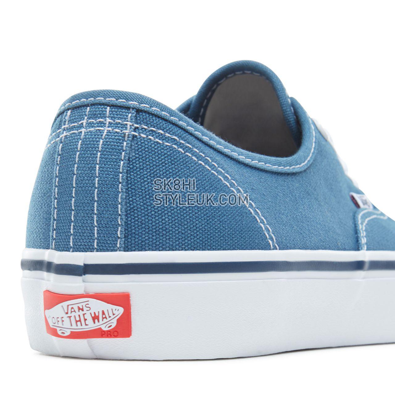 Vans Authentic Pro Classic Mens Womens - Navy/White VA3479S2N Shoes