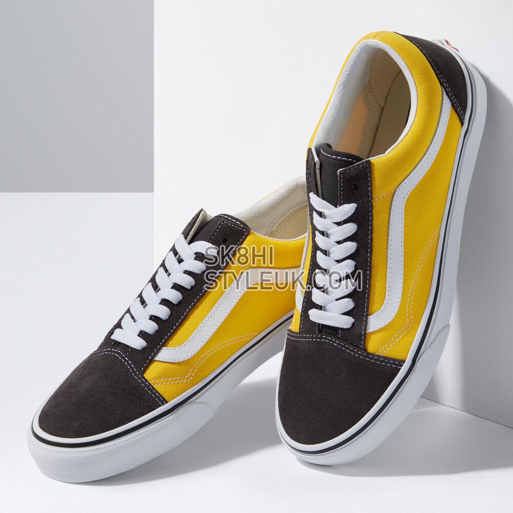 Vans Suede Old Skool Mens Womens - (Utility Pop) Raven/Freesia VN0A5JMIB61 Shoes