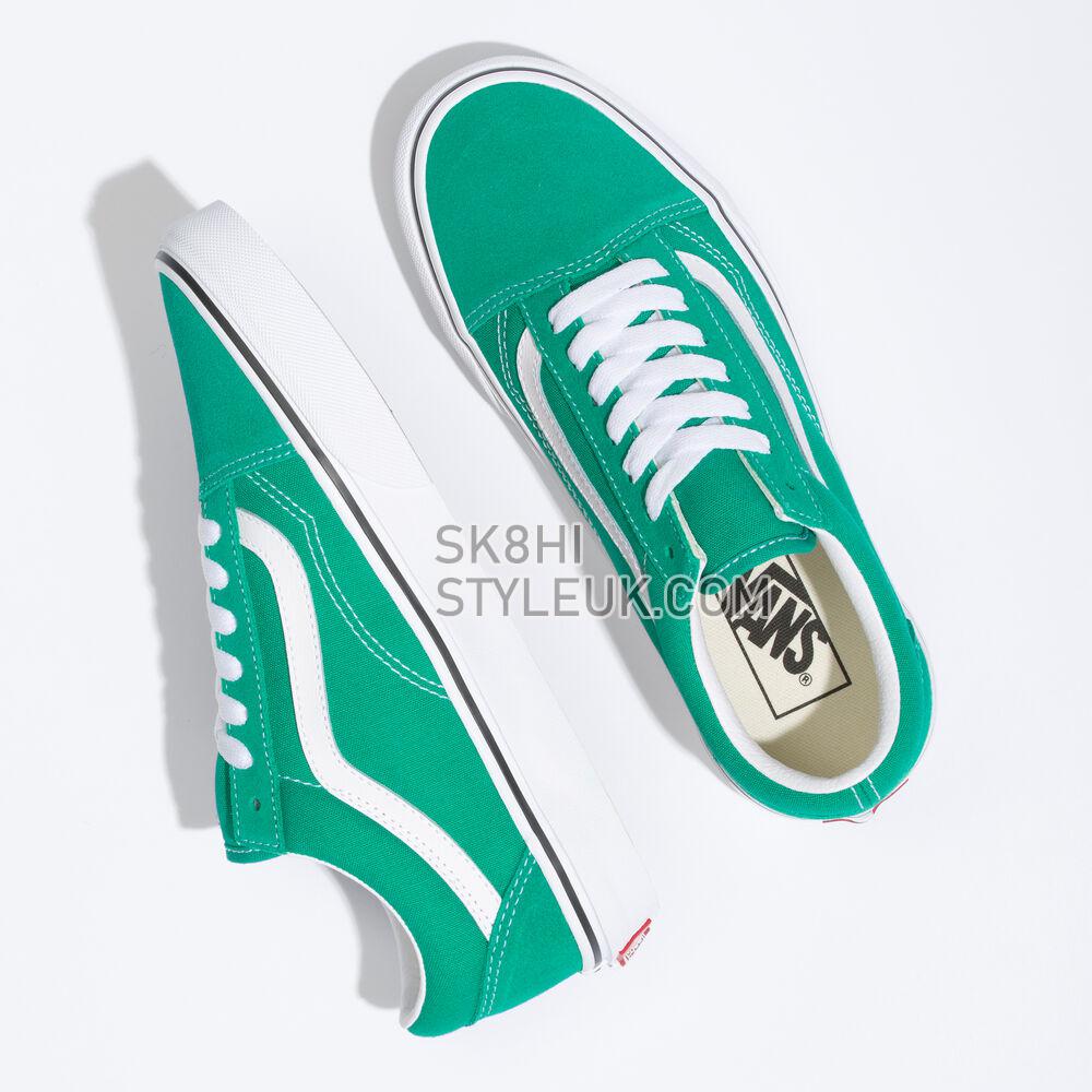 Vans Suede Old Skool Mens Womens - Pepper Green/True White VN0A5JMI90P Shoes