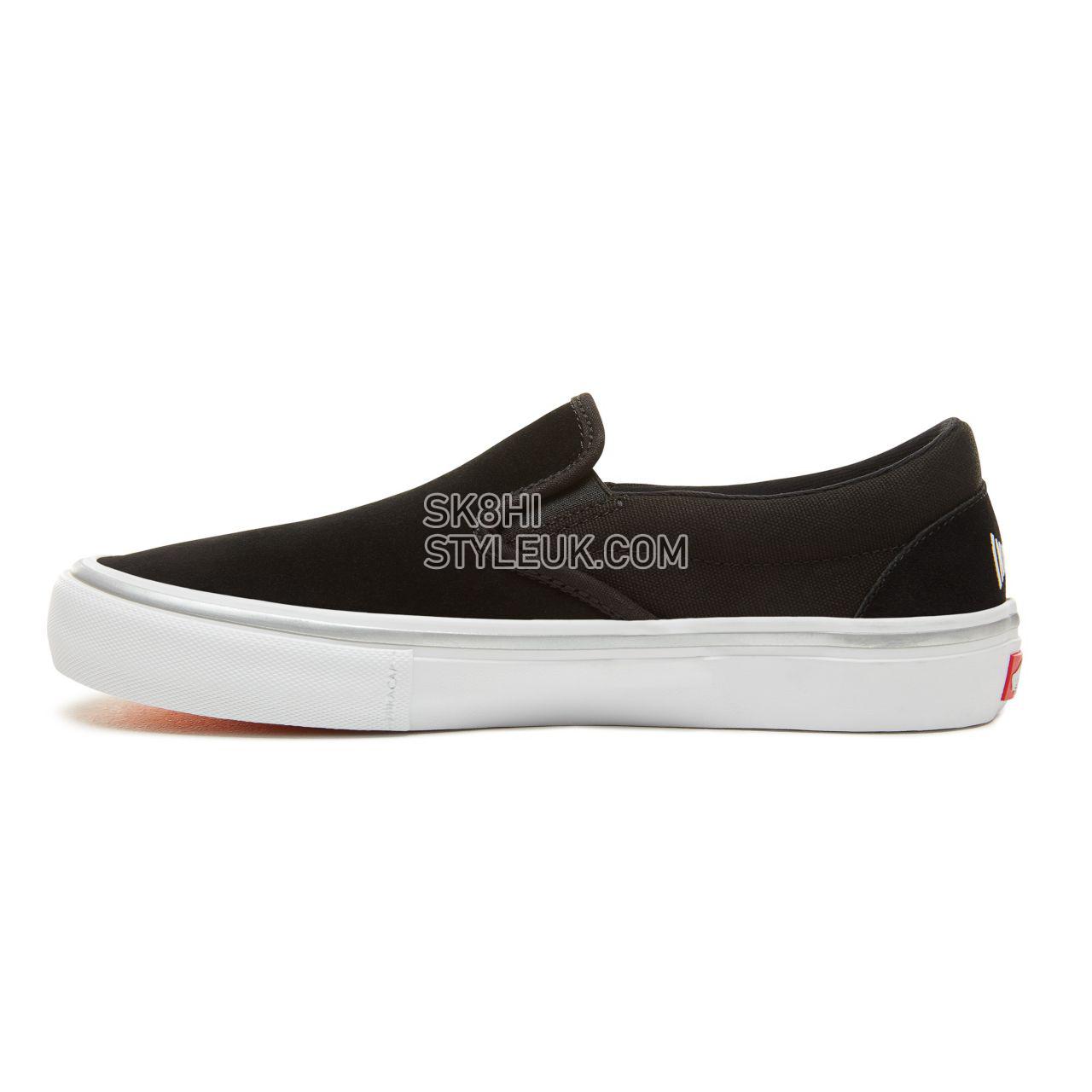 Vans X Independent Slip-On Pro Classic Mens Womens - (Independent) Black/White V0097MU2B Shoes