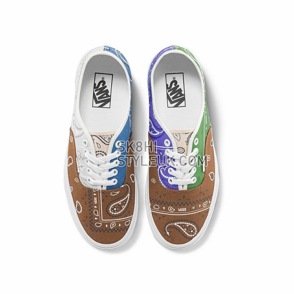 Vans Eco Theory Authentic Mens Womens - Peace Paisley Unity / True White VN0A5KRDAV0 Shoes