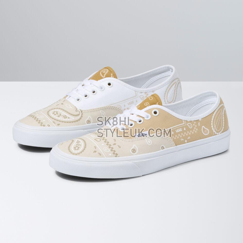 Vans Eco Theory Authentic Mens Womens - Peace Paisley Unity/True White VN0A5KRDATI Shoes