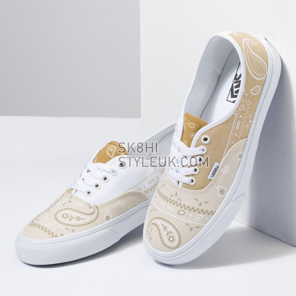 Vans Eco Theory Authentic Mens Womens - Peace Paisley Unity/True White VN0A5KRDATI Shoes