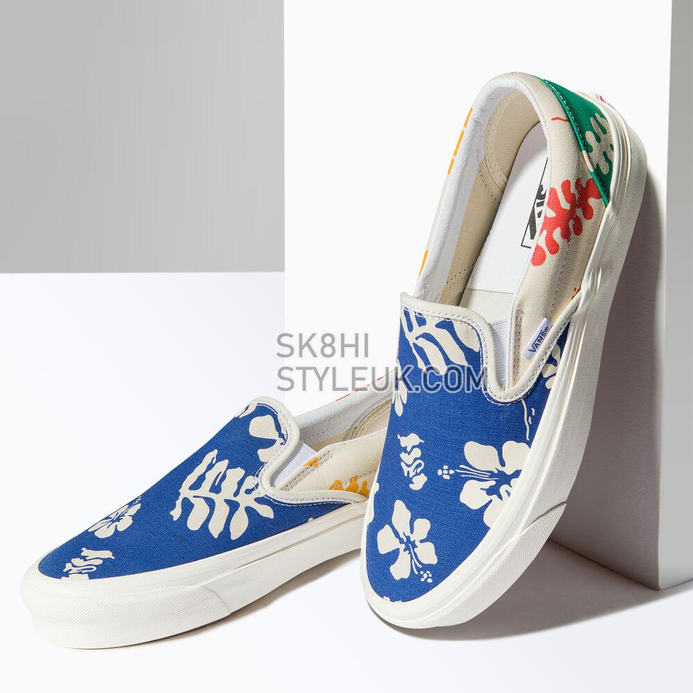 Vans Anaheim Factory Classic Slip-On 98 DX Mens Womens - (Anaheim Factory) Mixed/Og Aloha VN0A5KX8AWD Shoes