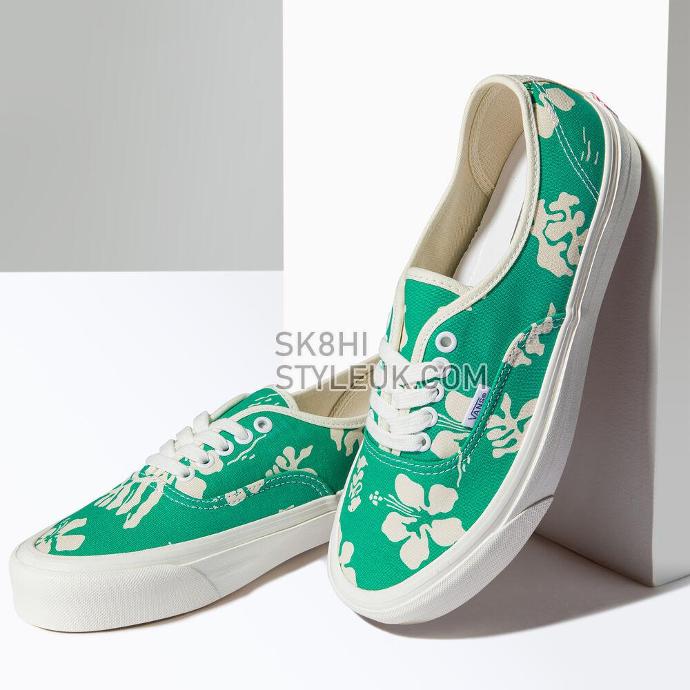 Vans Anaheim Factory Authentic 44 DX Mens Womens - (Anaheim Factory) Pepper Green/Og Aloha VN0A5KX4AWP Shoes