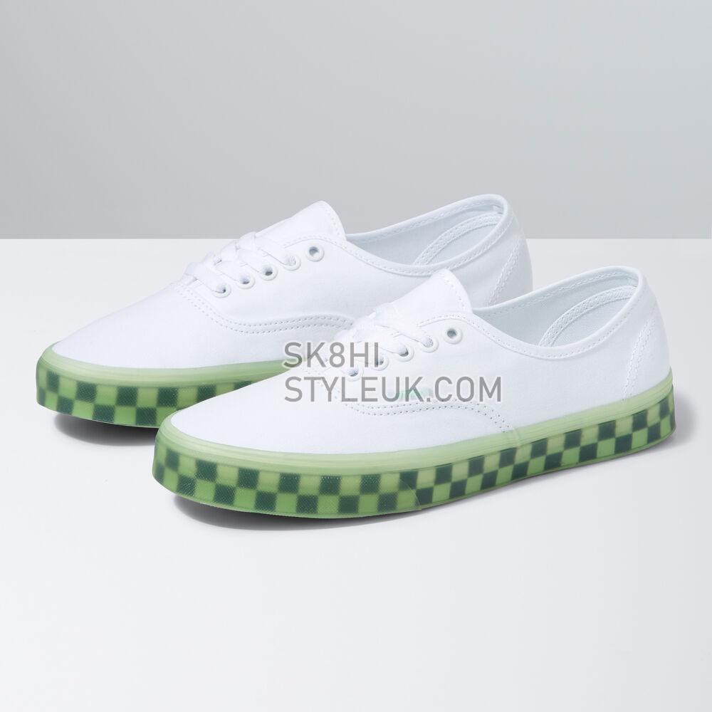 Vans Eco Theory Authentic Mens Womens - (Translucent) True White/Green Ash VN0A5KRDAVD Shoes