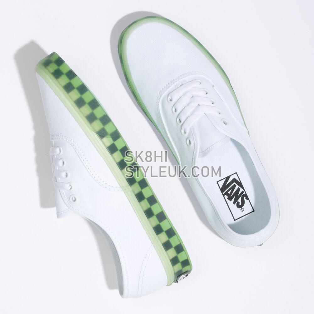 Vans Eco Theory Authentic Mens Womens - (Translucent) True White/Green Ash VN0A5KRDAVD Shoes