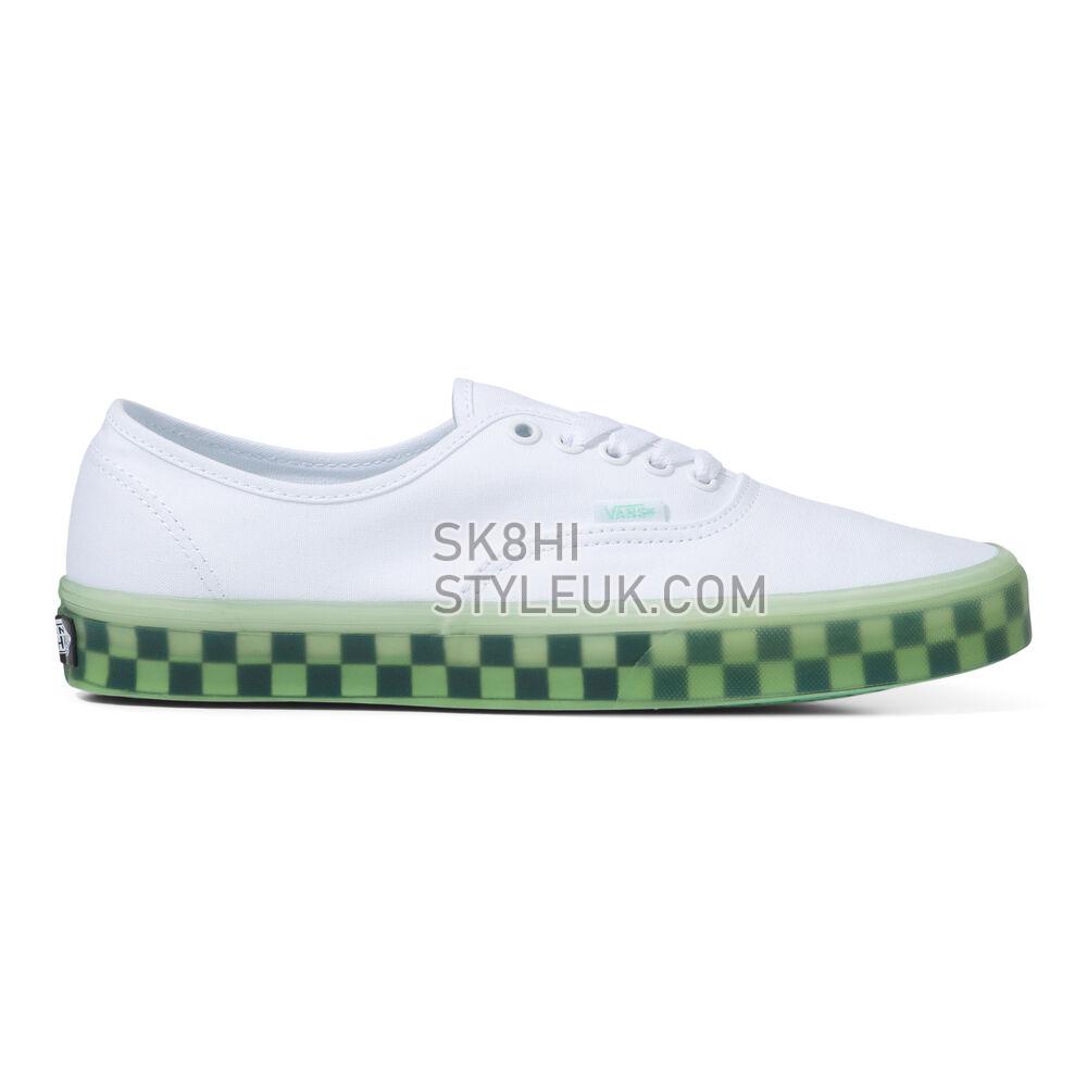 Vans Eco Theory Authentic Mens Womens - (Translucent) True White/Green Ash VN0A5KRDAVD Shoes