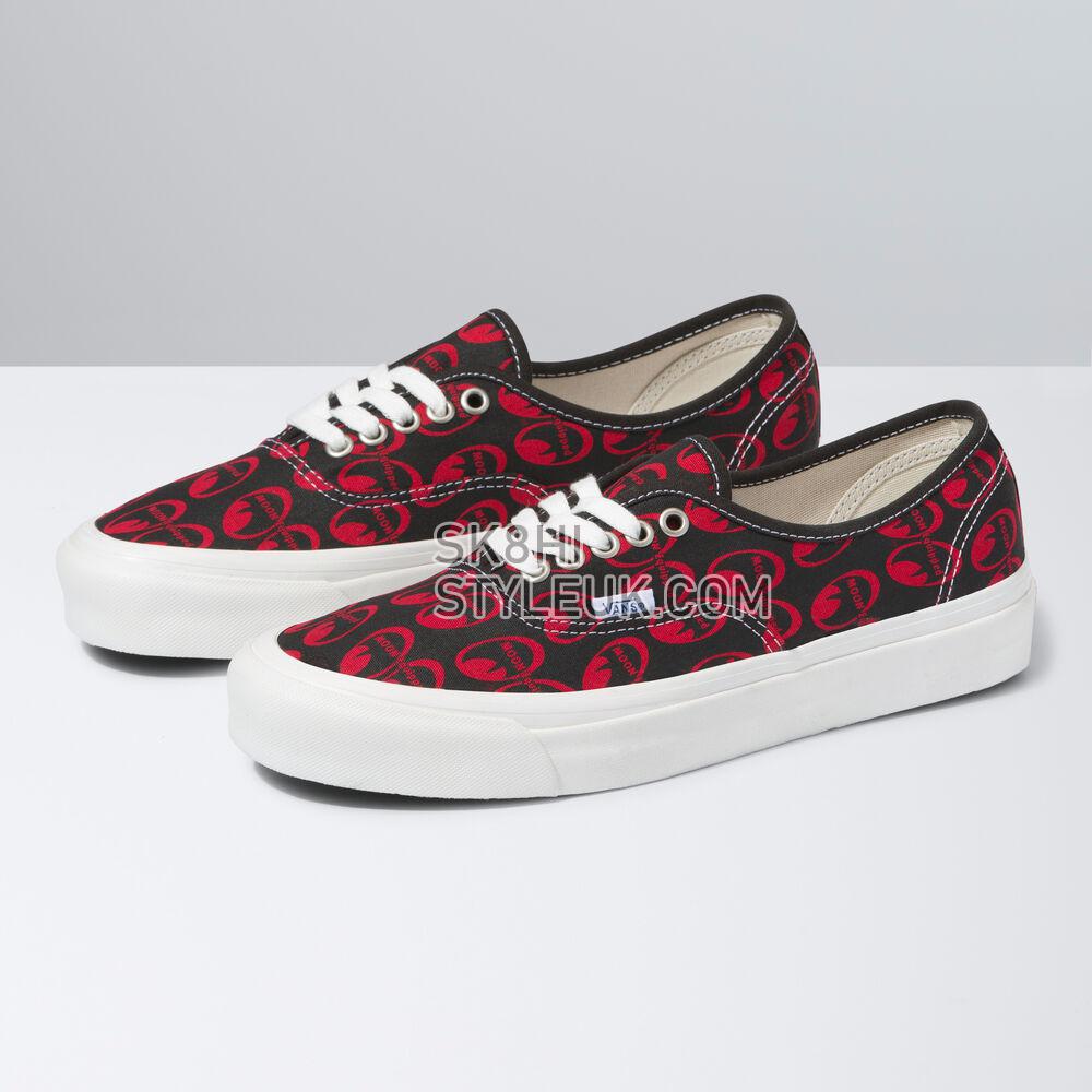 Vans Anaheim Factory Authentic 44 DX Mens Womens - (Anaheim Factory) Mooneyes/Red VN0A5KX4AVO Shoes