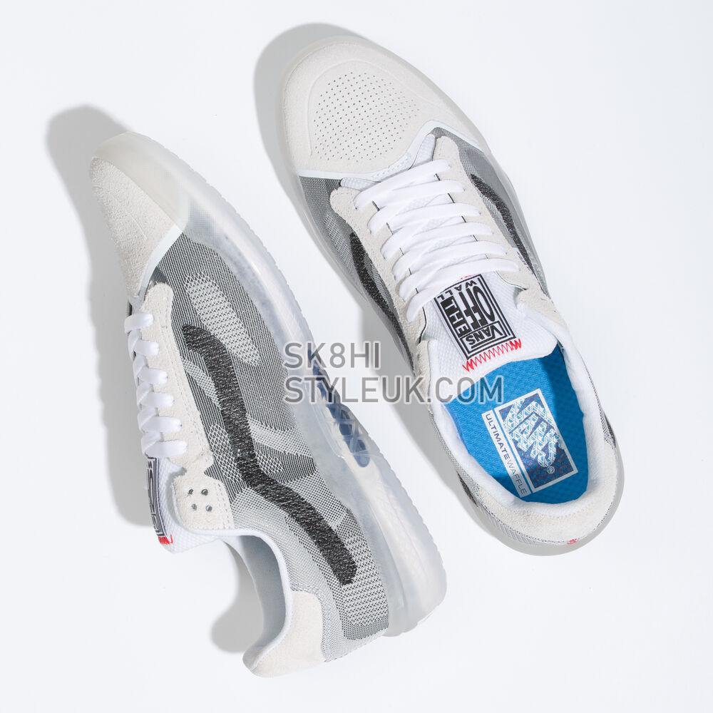 Vans Evdnt Ultimatewaffle Mens Womens - (Deuce) True White/Red VN0A5DY7B2M Shoes