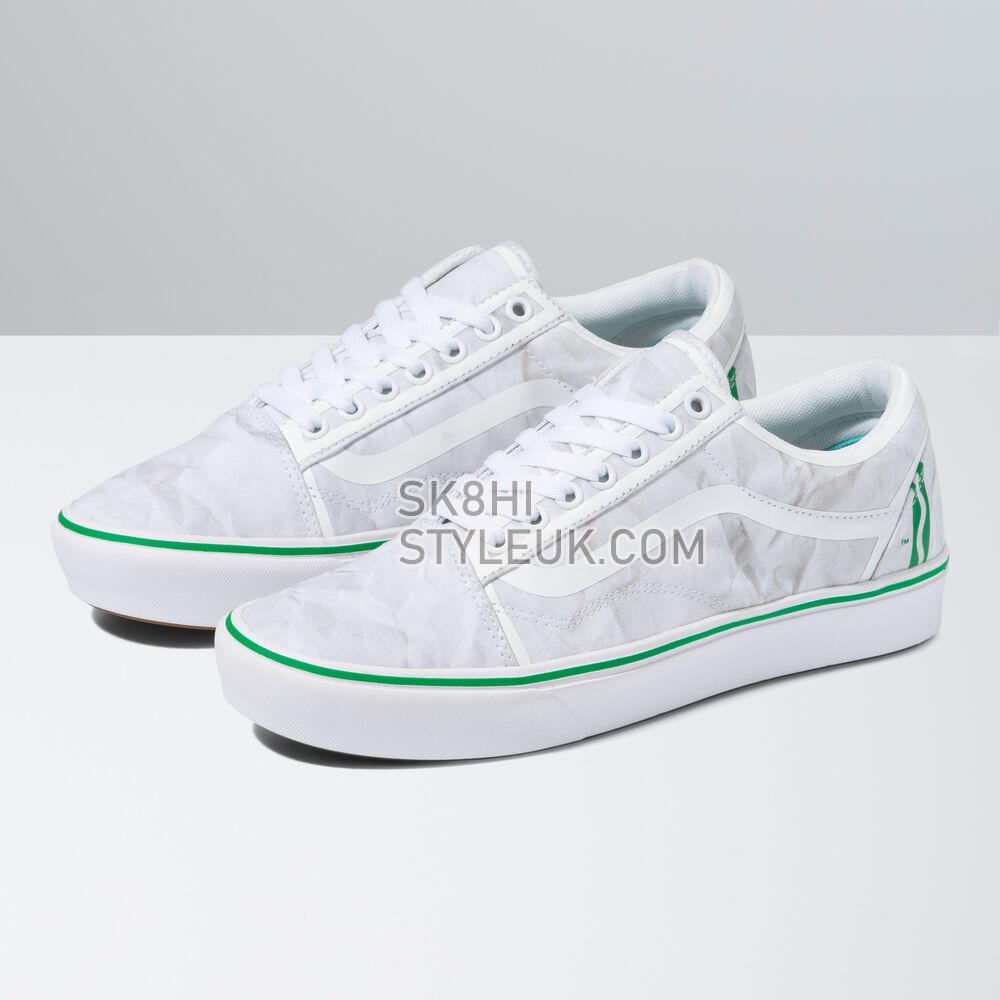 Vans Stripe ComfyCush Old Skool Mens Womens - (Crayola) Diy/Imagination Construction VN0A5DYCB1S Shoes