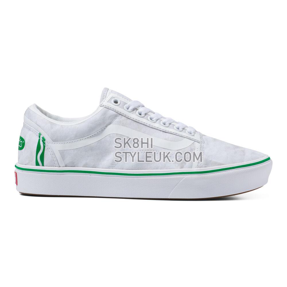 Vans Stripe ComfyCush Old Skool Mens Womens - (Crayola) Diy/Imagination Construction VN0A5DYCB1S Shoes