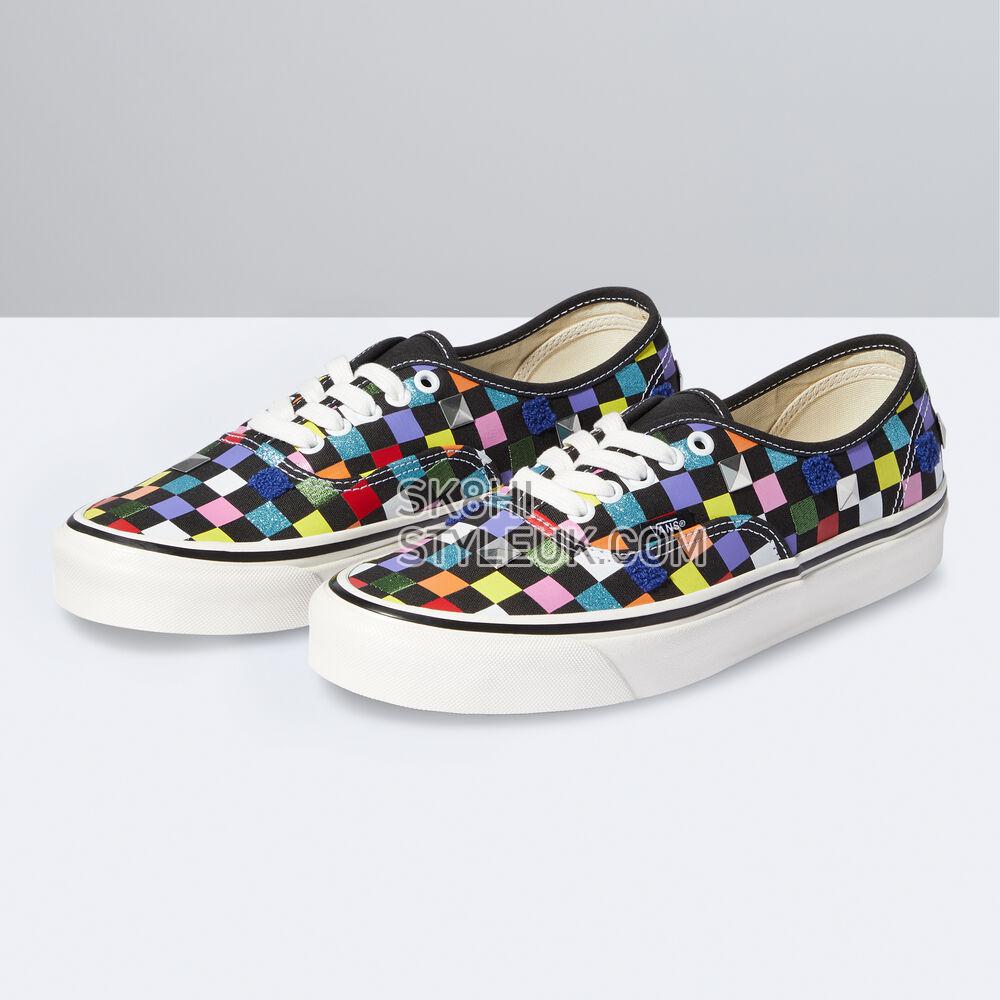 Vans Anaheim Factory Authentic 44 DX Mens Womens - (Anaheim Factory) Mix Checkerboard/Multi VN0A5KX4AWC Shoes