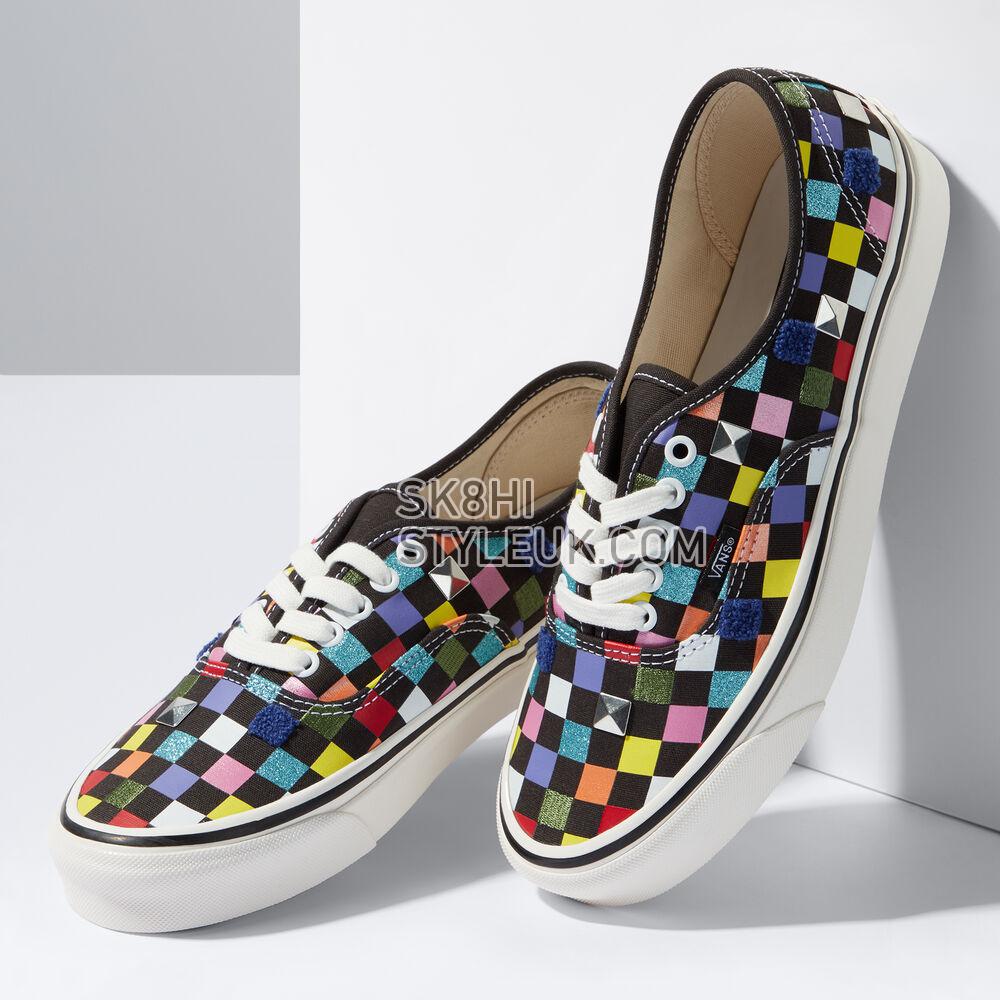 Vans Anaheim Factory Authentic 44 DX Mens Womens - (Anaheim Factory) Mix Checkerboard/Multi VN0A5KX4AWC Shoes