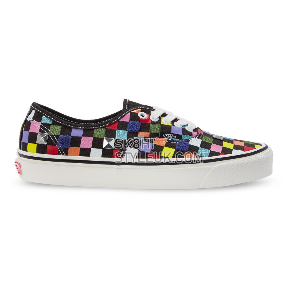 Vans Anaheim Factory Authentic 44 DX Mens Womens - (Anaheim Factory) Mix Checkerboard/Multi VN0A5KX4AWC Shoes