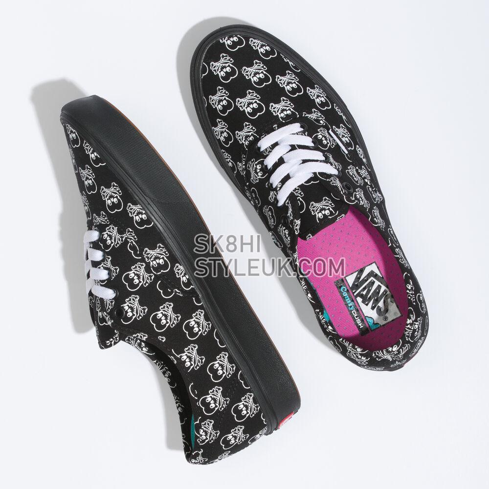 Vans Coldhearted Comfycush Authentic Mens Womens - (Coldhearted) Black/True White VN0A3WM7B1C Shoes